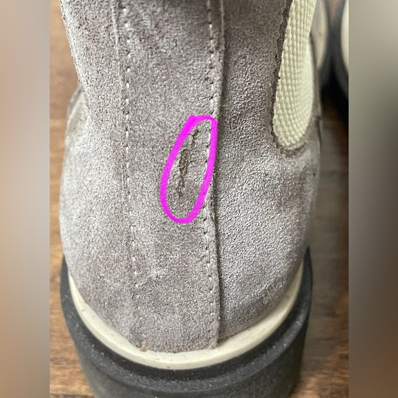 Bueno Free People Wanda Chelsea Taupe Suede Ankle Boots Size 36 (6) - Picture 8 of 10